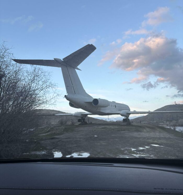 A Plane Abandoned In The Middle Of Nowhere? Spooky!