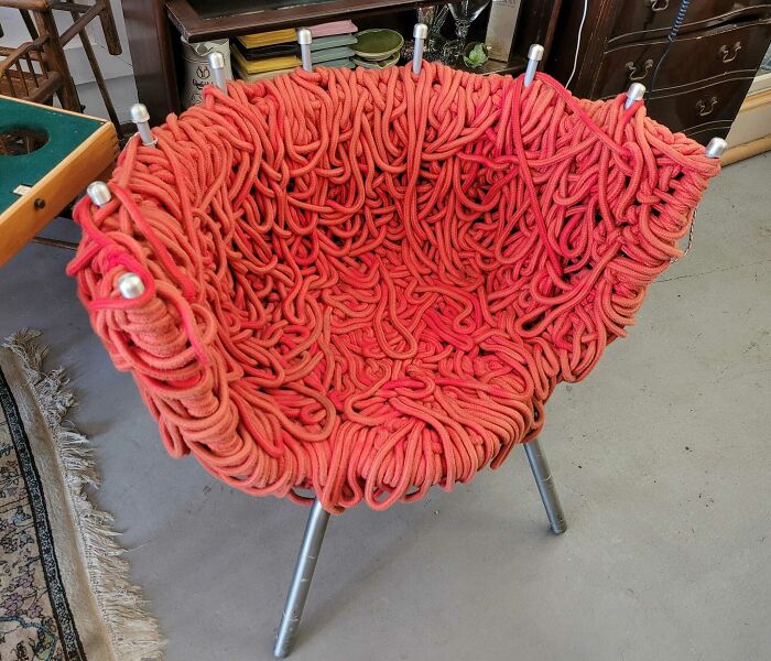 This Chair Is Screaming For A Cleaning Miracle