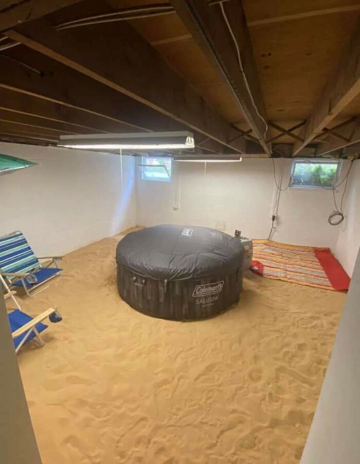 Beach Basement—Another Dust Lover's Dream
