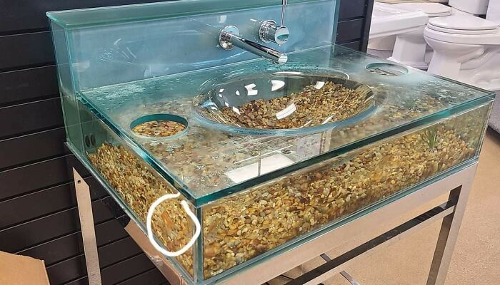 Sink Meets Fish Tank: A Cleaning Circus