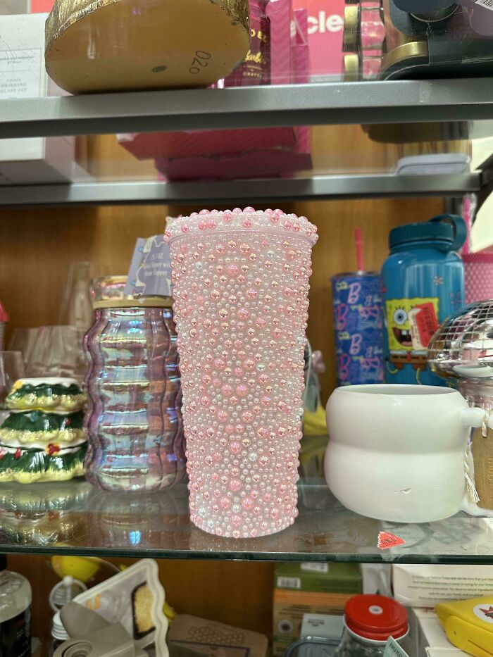 Tumbler From TJ Maxx That’s Also A Dust Trap