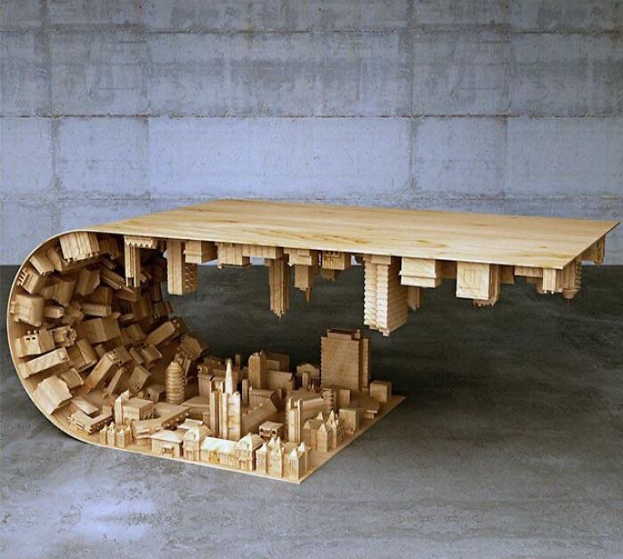 Inception Table: Mind-Bending Cleaning Job