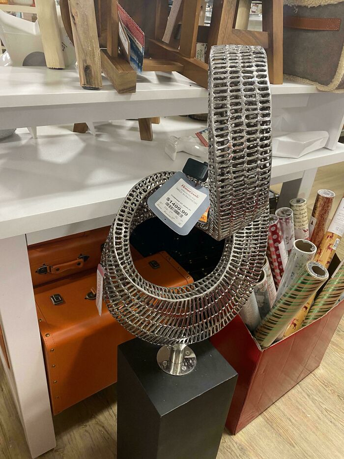 Stupid Sculpture From Homegoods That Hates Cleaners