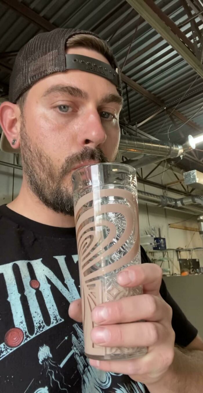 Glassware With Built-In Crazy Straw? Dust Trap Alert