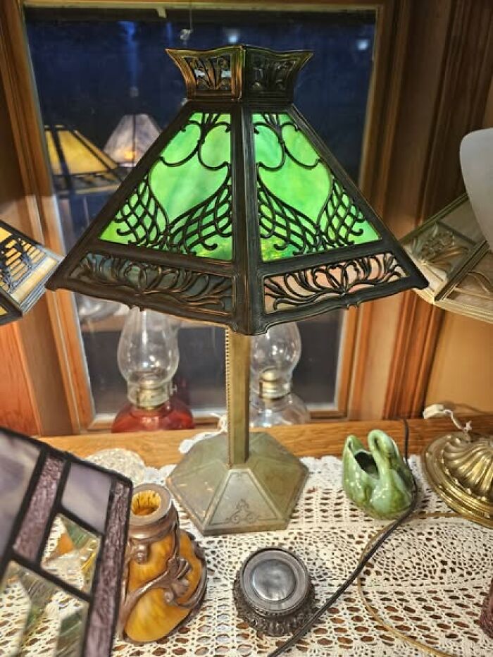 Bradley & Hubbard Lamps