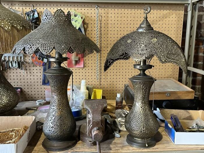 Cross-Country Lamp Haul: Picked These Up 500 Miles Apart