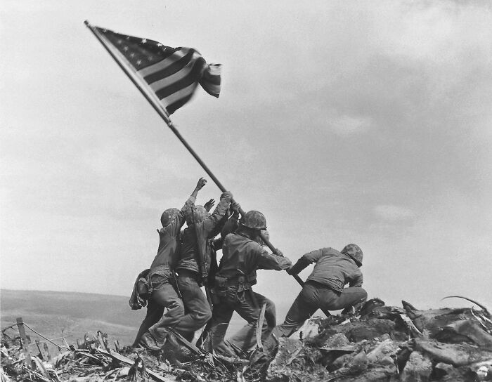 Iwo Jima Flag Raise? More Like The Sequel!