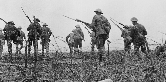 Epic WWI Photo? Nope, Just A Movie Scene