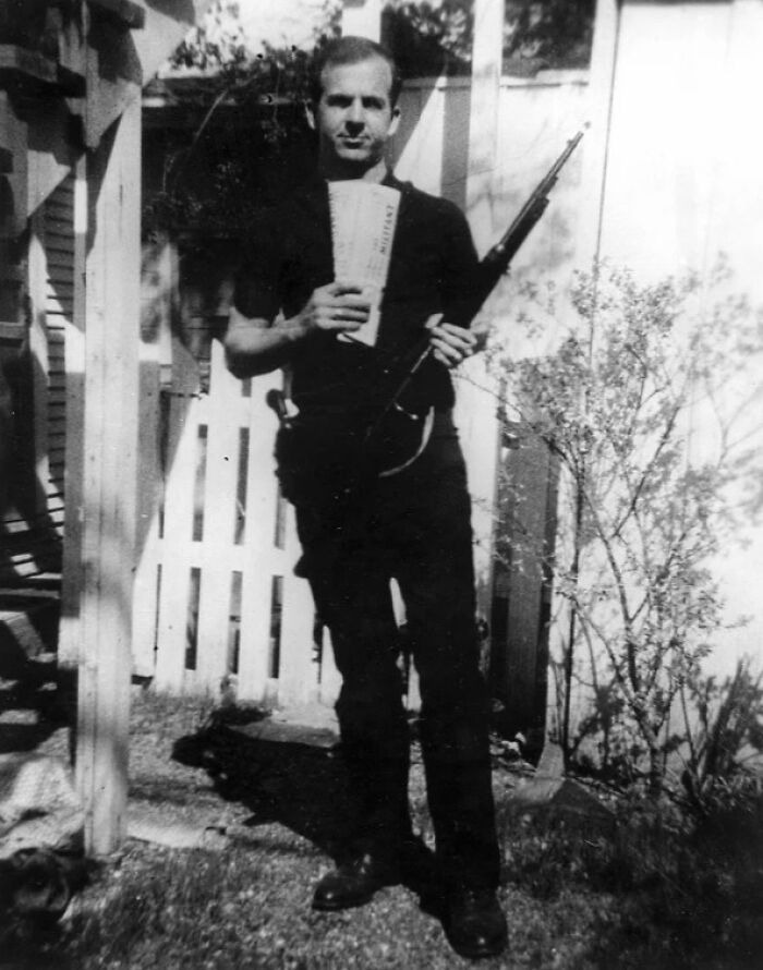Conspiracy Theorists Say Lee Harvey Oswald’s Photos Were Faked