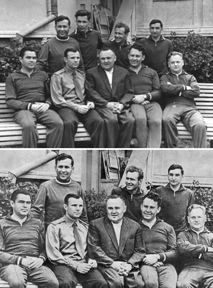 Soviet Cosmonaut Accidentally Photoshopped Out for Bad Behavior