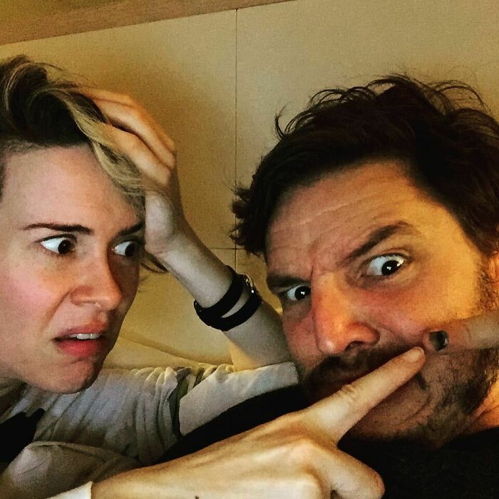 Sarah Paulson & Pedro Pascal: Sharing Snacks Before Stardom