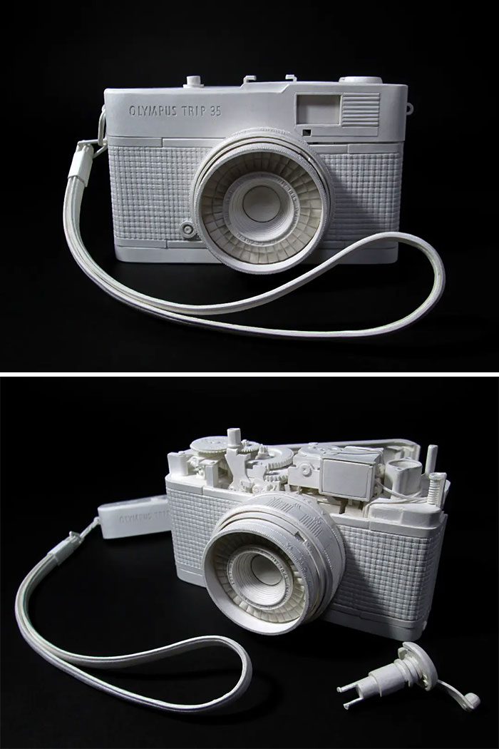 Wait, This Artist Made Crazy Real Paper Gadgets?! (27 Pics)