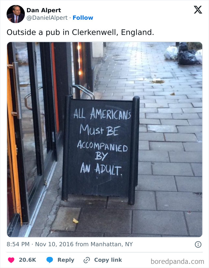 Outside A Pub Where Wit Flows Freely