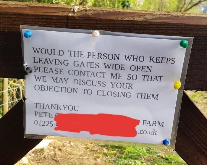 British Passive-Aggressive Sign? Check!