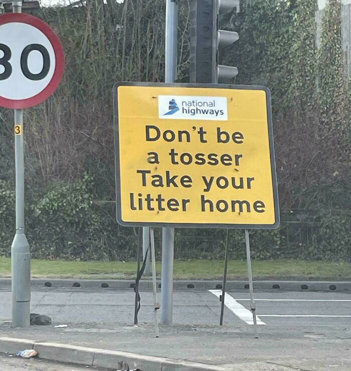 Whoever Made This Sign Was Having A Field Day