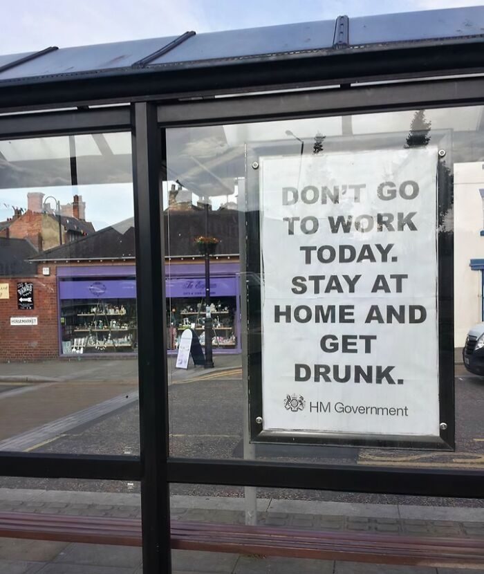 Someone’s Leaving Funny Posters All Over Town. We’re Here For It