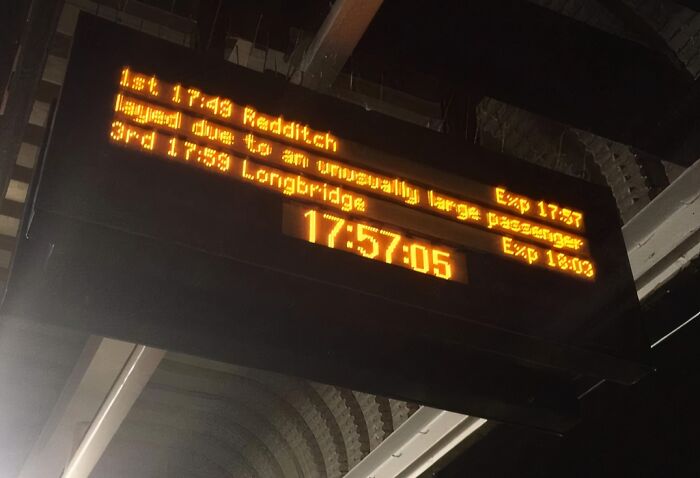Delaying Trains And Losing Weight? Harsh But Funny