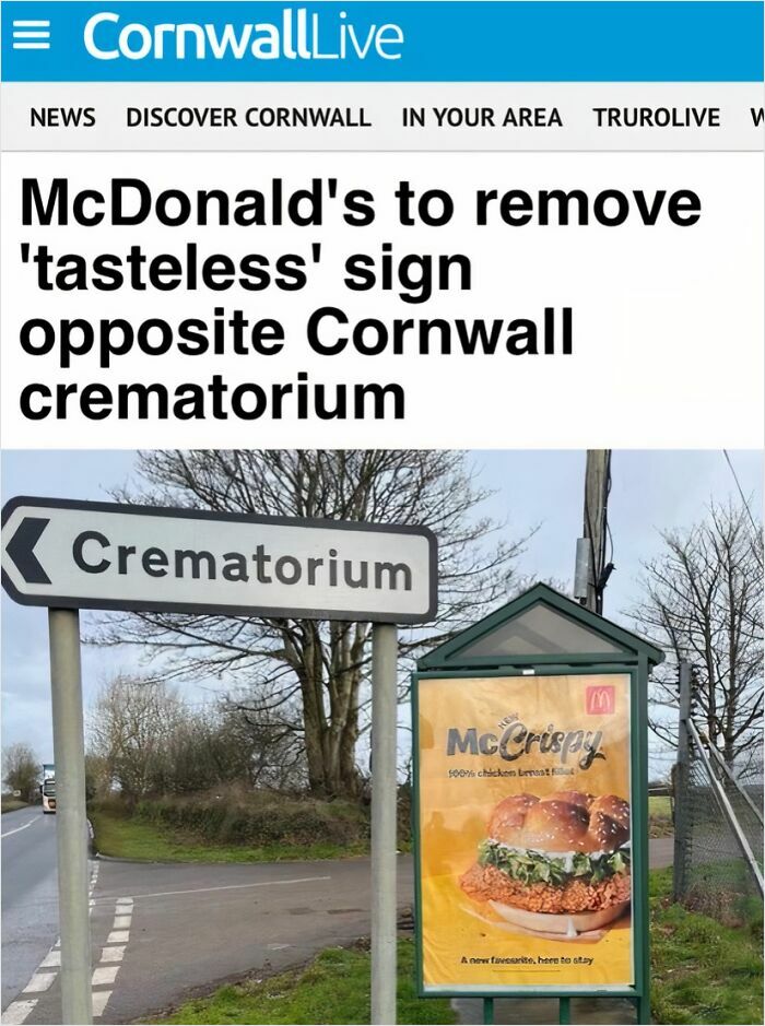 When Your Sign Is Totally Crispy