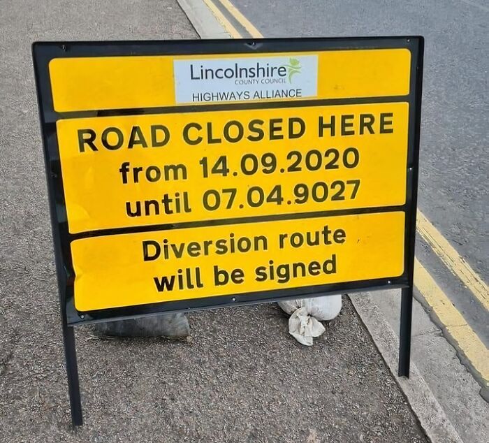 Finally, The Truth About Roadworks Timelines