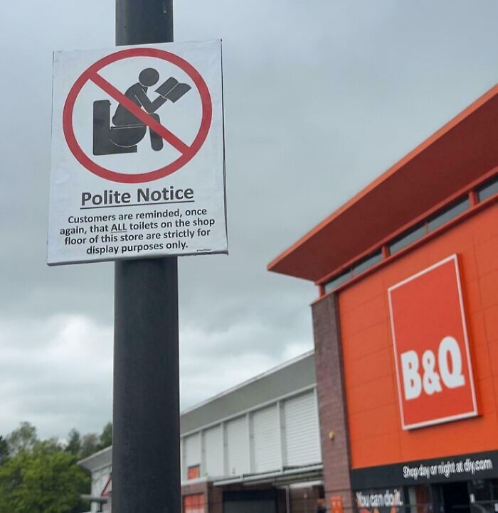 This Sign Outside B&Q Gave Me A Proper LOL