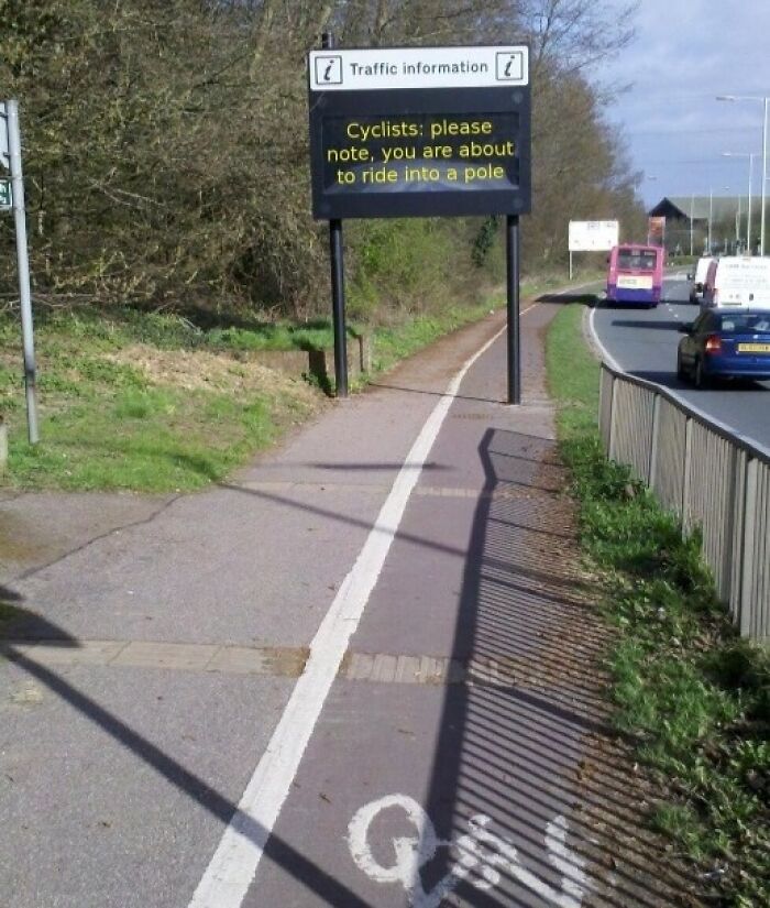A Sign That Simply Says, 'A Good Sign'