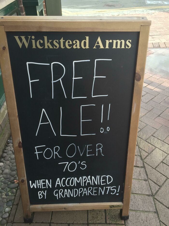 Spotted A Hilarious Pub Sign In England