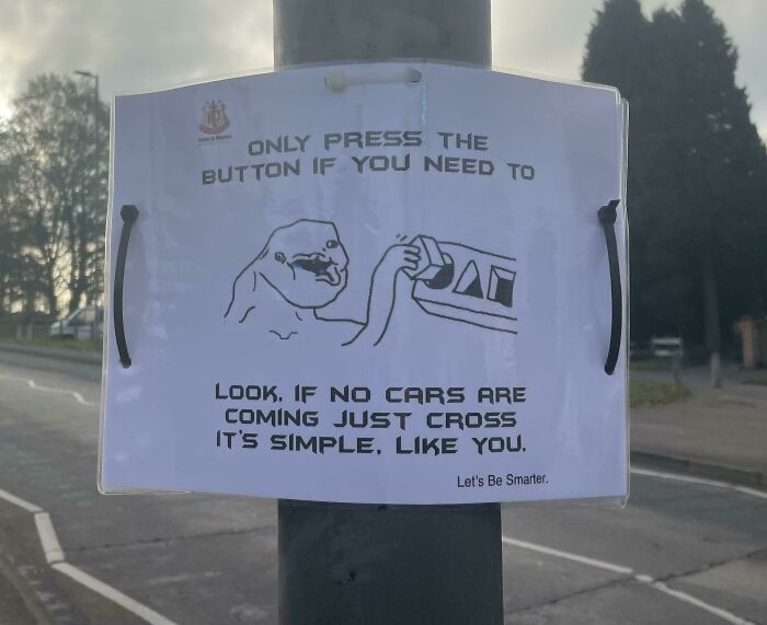 Surprise At The Crossing: This Sign Appeared