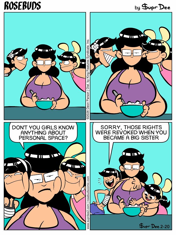 These Comics About Three Sisters Nail the Hilarious and Wild Ride of Family Life (59 Pics)