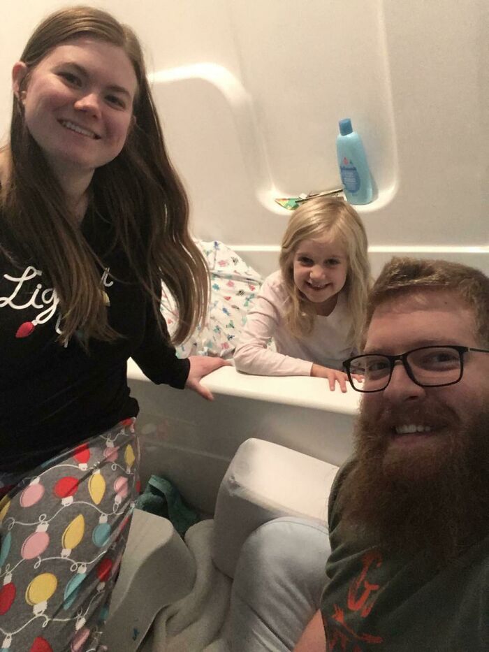 1 AM Family "Camping" While Tornado Wrecks Town Like a Boss