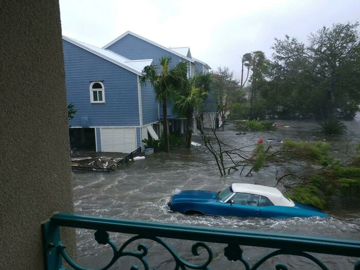 Dad’s '72 Buick Skylark Going for a Swim in Hurricane Sally
