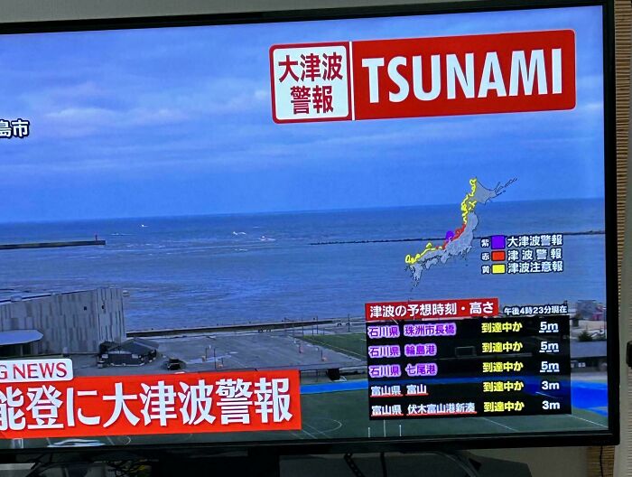 Living It Up in Japan on New Year’s, Then Earthquake Chaos