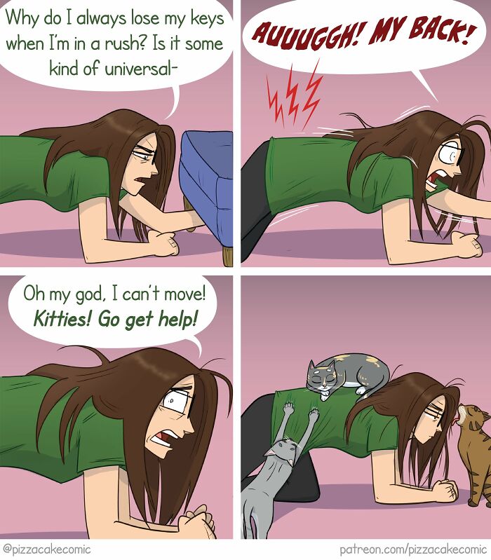 33 Comics About Family, Cats, And Life’s Messy Awkwardness That Will Crack You Up