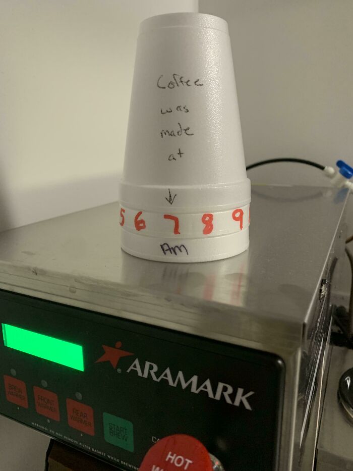 Turn Your Coffee Cups into a Time Machine (Well, Sorta)