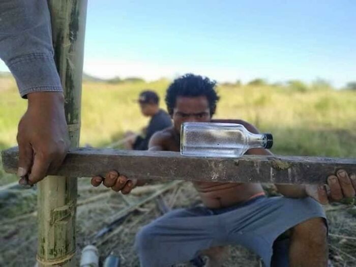 Need a Level? Grab a Bottle of Water!
