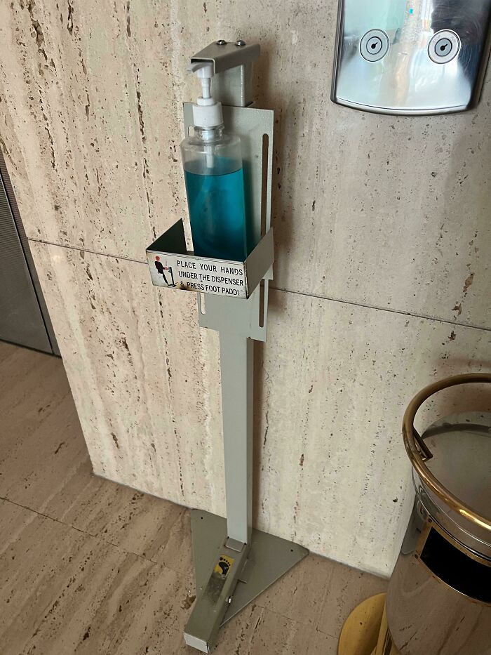 Foot Pedal Hand Sanitizer? No Batteries, No Fuss!