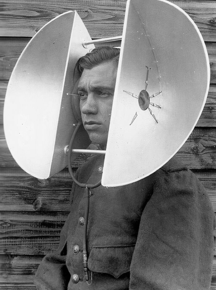 Old-School Device That Listened for Enemy Planes Like a Spy