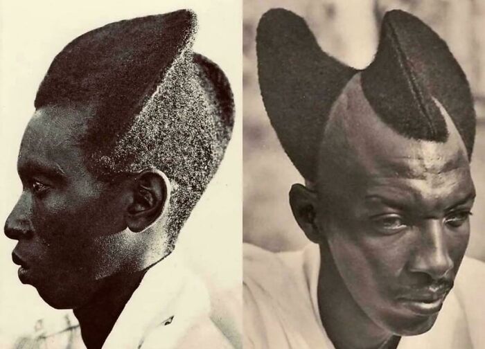Traditional Rwandan Hairstyle From 1923—Hair Game Was Strong