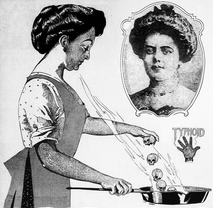 “Typhoid Mary” Spread Typhoid Without Feeling Sick, Causing Major Outbreaks