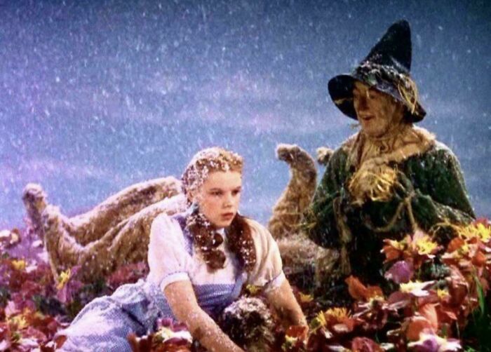 The Snow In The 1939 Wizard Of Oz Was Made Of Asbestos (Yep, Really)
