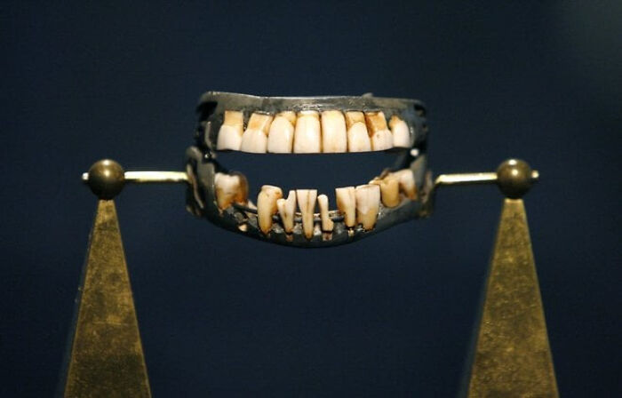 George Washington Had Only One Tooth When He Took Office And Wore Dentures Made Of All Kinds of Stuff