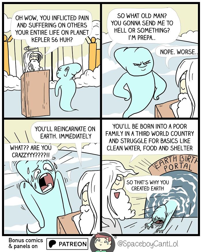 Wait, These Comics Start Cute And Then Drop A Dark Twist?!