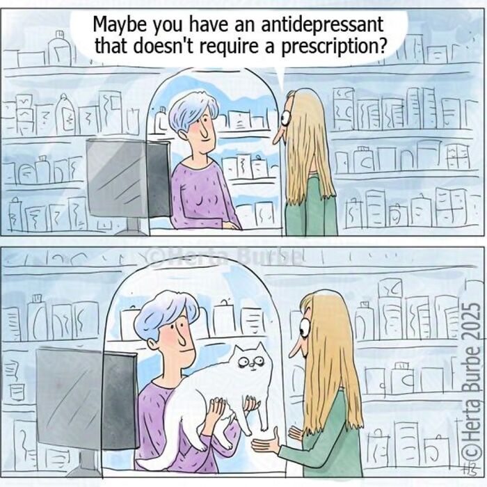 50 Cat Comics That'll Make You Go 'Aww' and Maybe Laugh Too