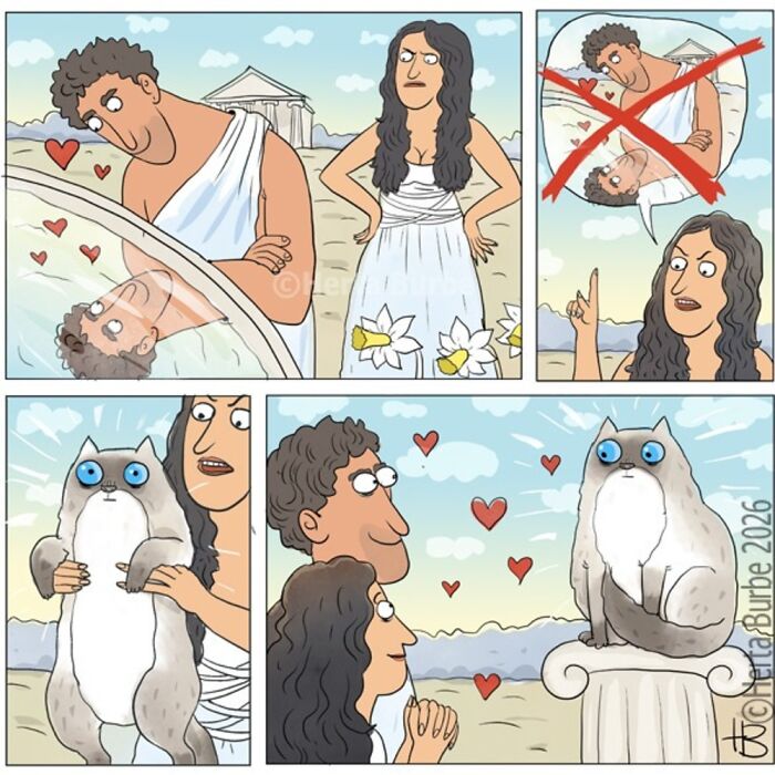 50 Cat Comics That'll Make You Go 'Aww' and Maybe Laugh Too