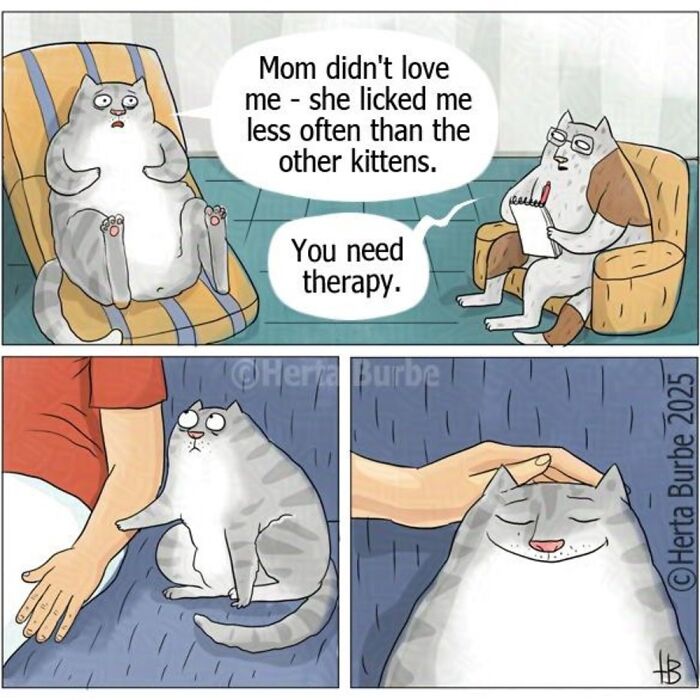 50 Cat Comics That'll Make You Go 'Aww' and Maybe Laugh Too