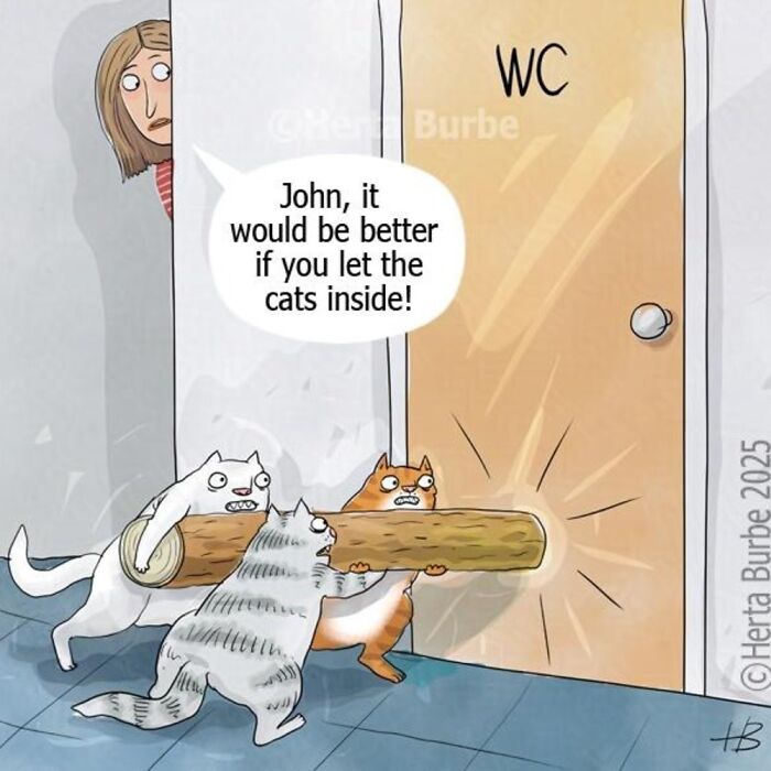 50 Cat Comics That'll Make You Go 'Aww' and Maybe Laugh Too