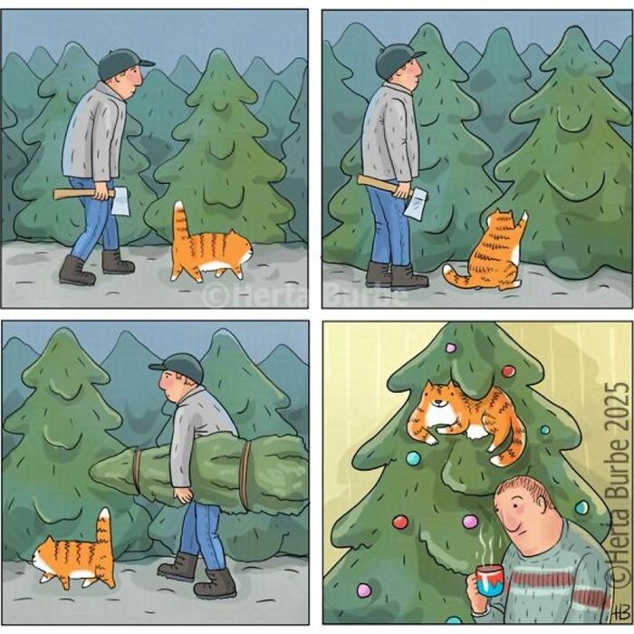 50 Cat Comics That'll Make You Go 'Aww' and Maybe Laugh Too