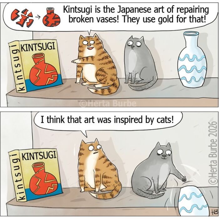 50 Cat Comics That'll Make You Go 'Aww' and Maybe Laugh Too