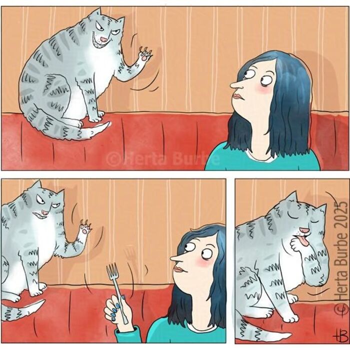 50 Cat Comics That'll Make You Go 'Aww' and Maybe Laugh Too