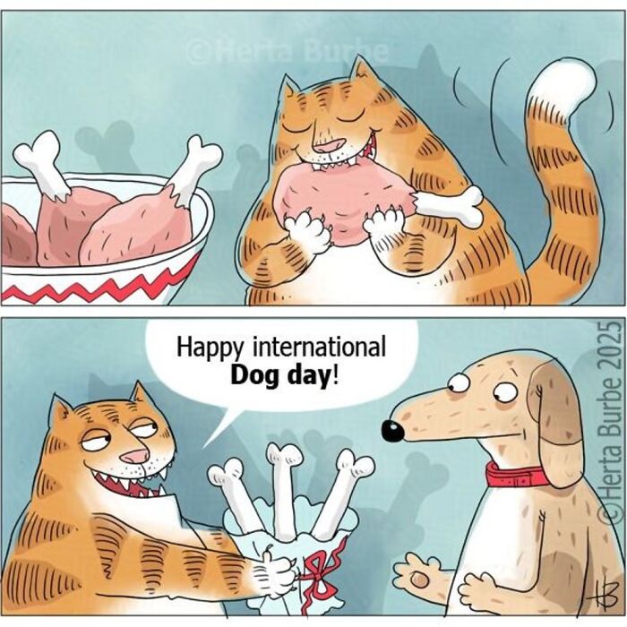 50 Cat Comics That'll Make You Go 'Aww' and Maybe Laugh Too