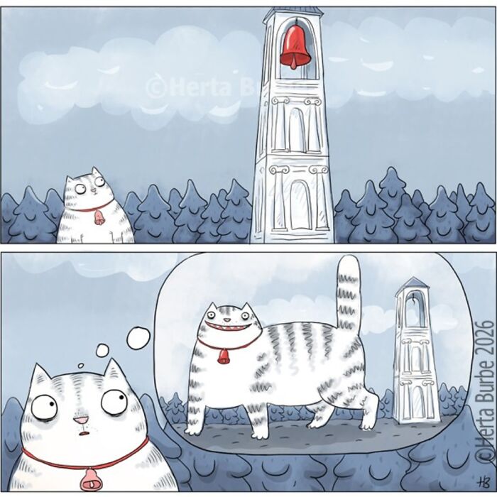 50 Cat Comics That'll Make You Go 'Aww' and Maybe Laugh Too